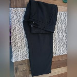 T by Talbots size L hidden zip pockets drawstring black Like new Ankle length.